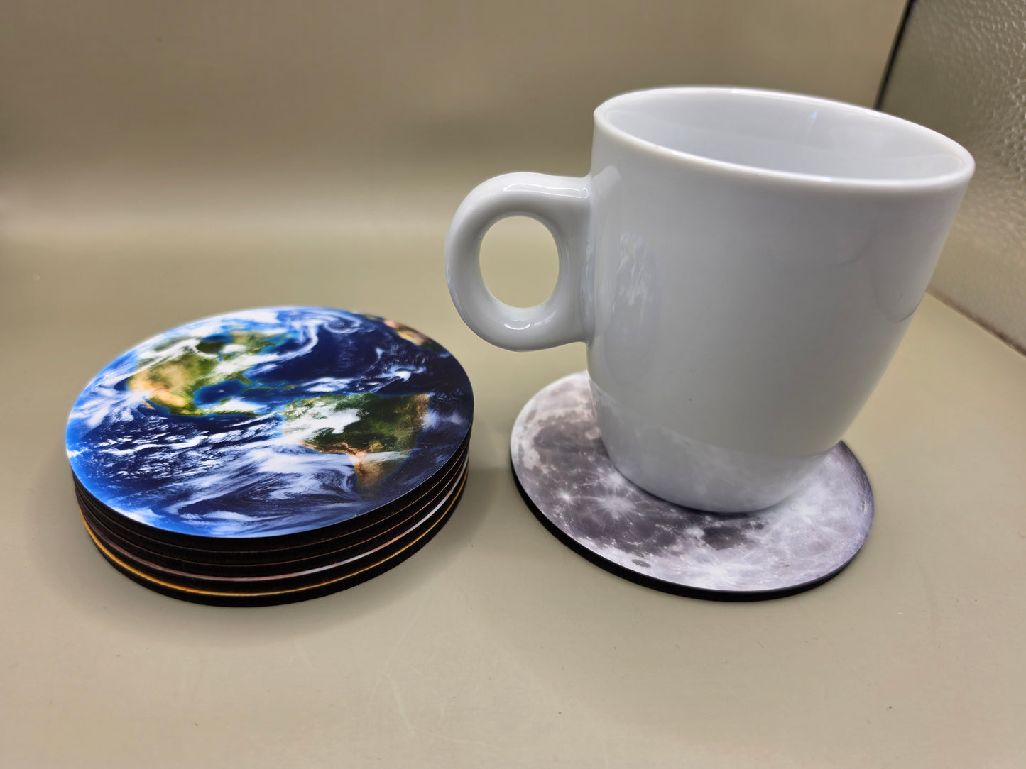 Planeet onderzetterset