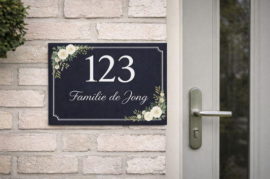 Huisnummerbord