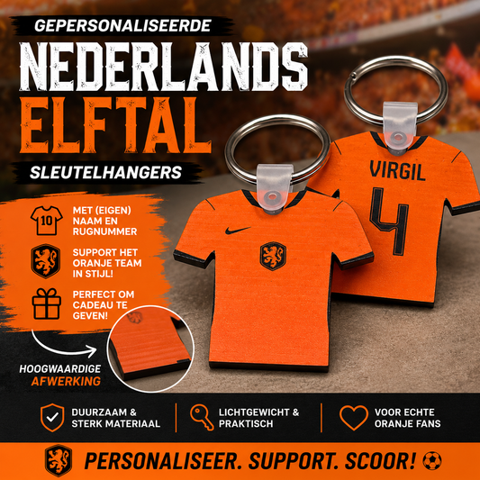 WK2026 Nederlands Elftal Sleutelhanger